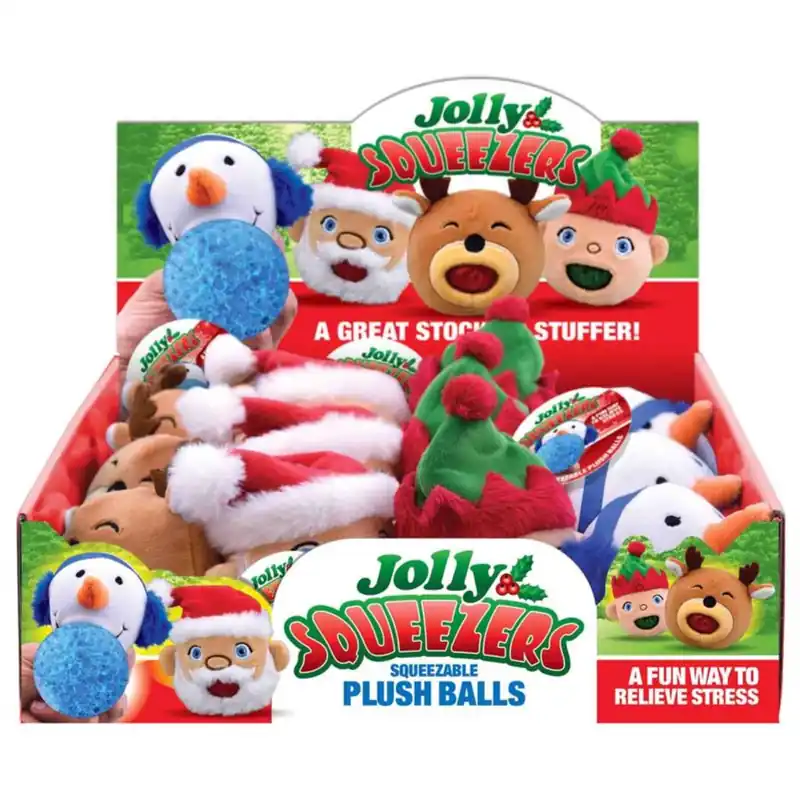 Magic Seaons Jolly Squeezable Ball Toys Assorted 12 Pc