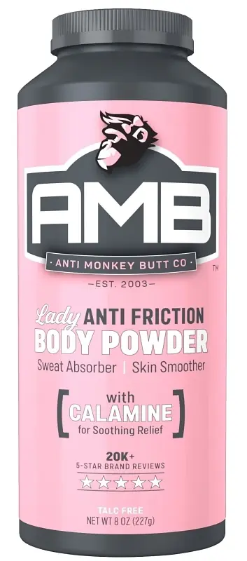 Lady Anti Friction Body Powder, 8 Oz.