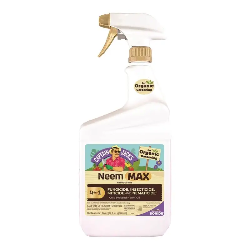 Captain Jack Organic Fungicide Insecticide Miticide Nematicide Liquid 32 Fl. Oz.