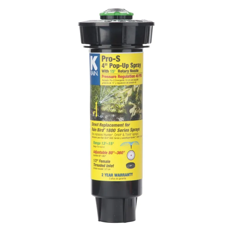 Pro-s 4 In. Adjustable Pop-up Rotary Spray Nozzle Model 7020169