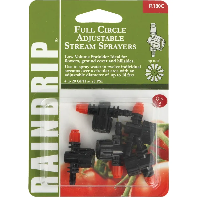 Full-circle Drip Irrigation Micro Spray 20 Gph 5 Pk