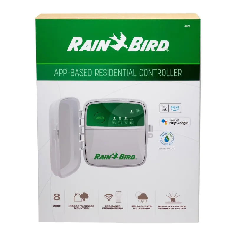 Arc8 Programmable 8 Zone Residential Controller With Wifi And Battery Backup