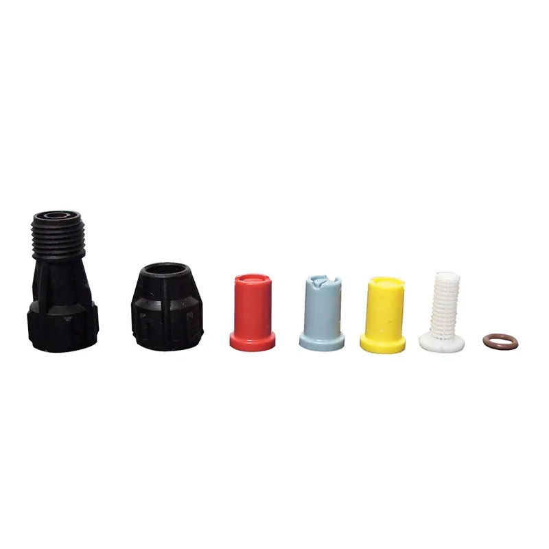 6-4824 Fan Sprayer Nozzle Kit With 3 Color Coded Nozzles And Connectors