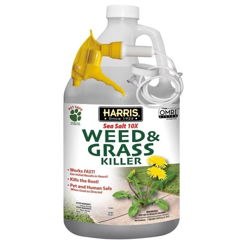 Organic Ready‑to‑use Liquid Weed & Grass Killer – 128 oz