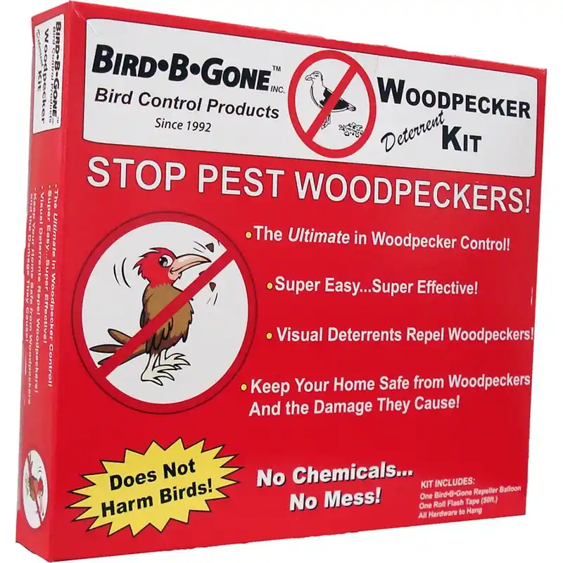 Bird Deterrent Kit For Woodpeckers 5 Pk