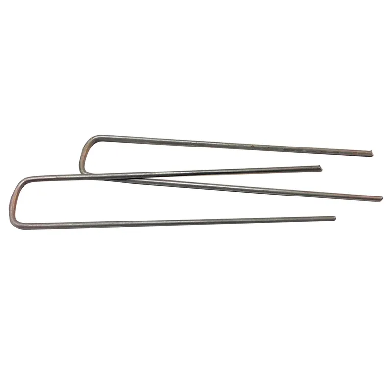 1 In. W X 10 In. L Landscape Fabric Pins 50 Pk
