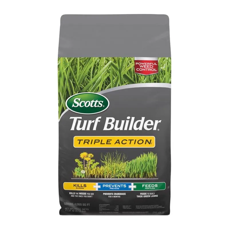 Turf Builder Triple Action Fertilizer, Covers 4,000-sq. Ft.