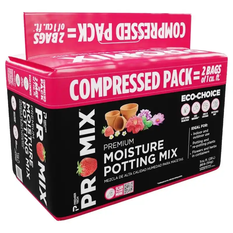 Potting Mix 2 Cubic Feet Bagged For Containers And Gardens