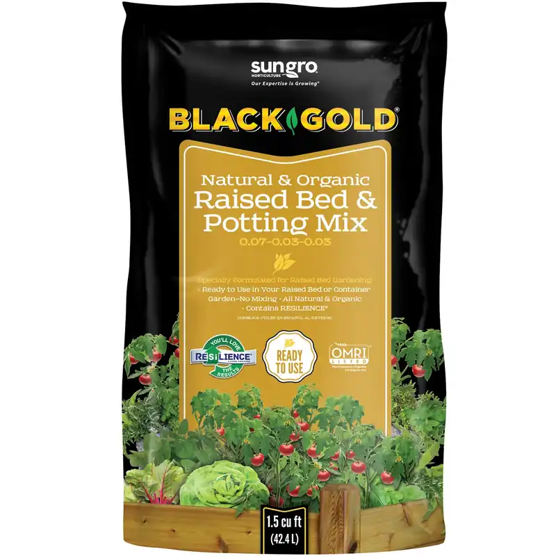 Natural & Organic Raised Bed & Potting Mix, 1.5-cu. Ft.