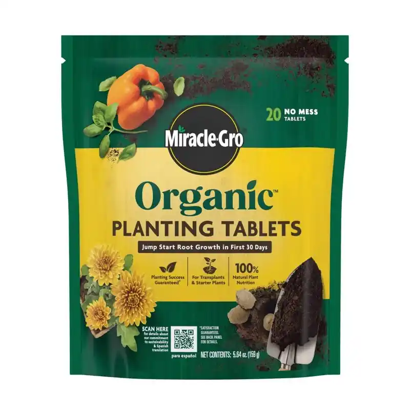 Miracle-gro Organic Tablets Plant Food 20 Ct