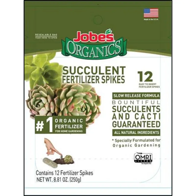 Organic Succulents 2-8-8 Plant Fertilizer 12 Pk