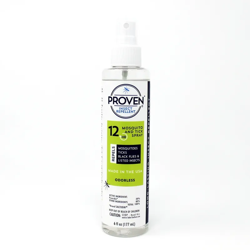 Insect Repellent Liquid For Mosquitoes And Ticks, 6 Ounce Spray Bottle