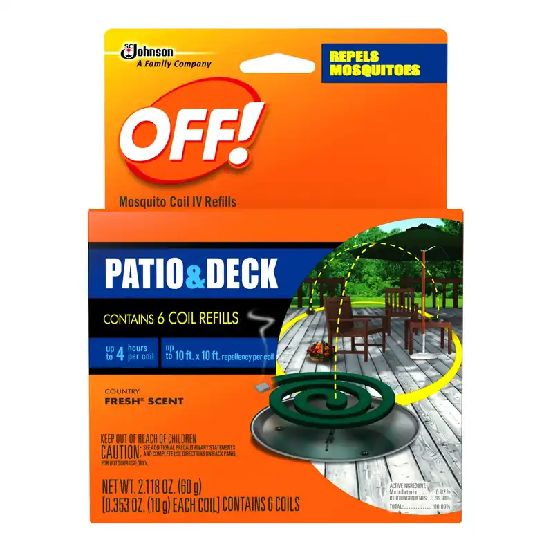 Insect Repellent Refill Coil For Mosquitoes 2.118 Oz