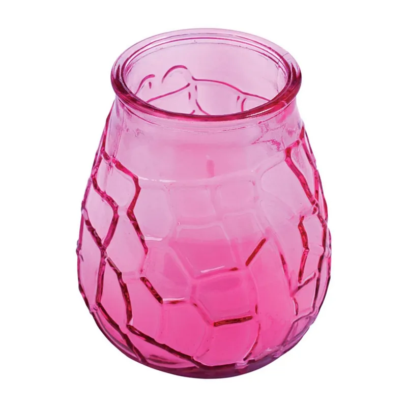 Citronella Candle With Holder For Mosquitoes/other Flying Insects 10 Oz