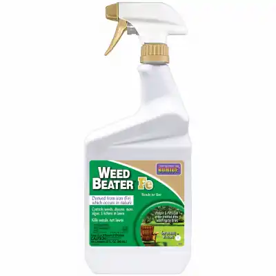 Captain Jack‘s Lawnweed Brew, Fast-acting Formula Controls Weeds, Moss, Algae, Lichens & Disease, 32 Oz. Spray
