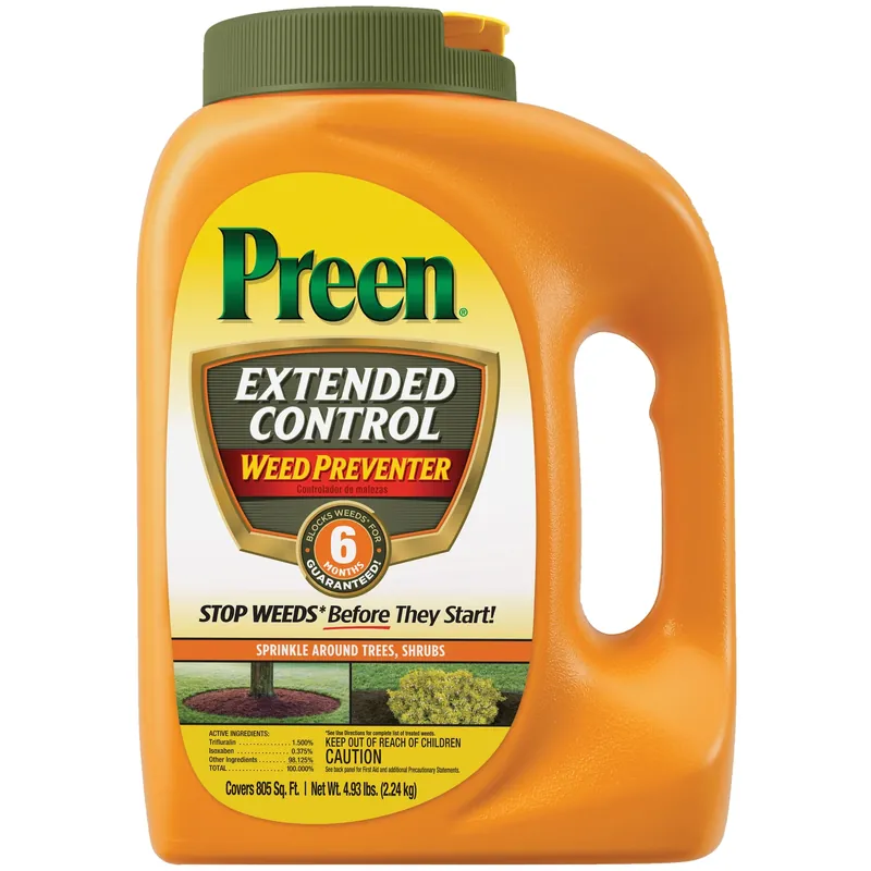 Extended Control Weed Preventer, 4.93 Lbs.