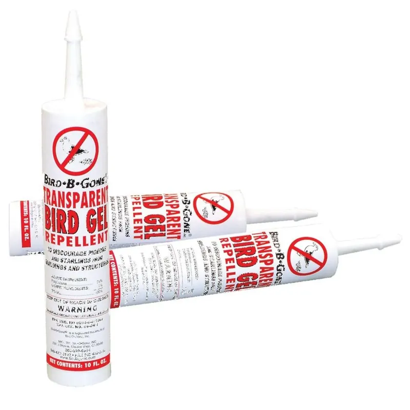 Transparent Bird Repellent, 10-oz. Gel
