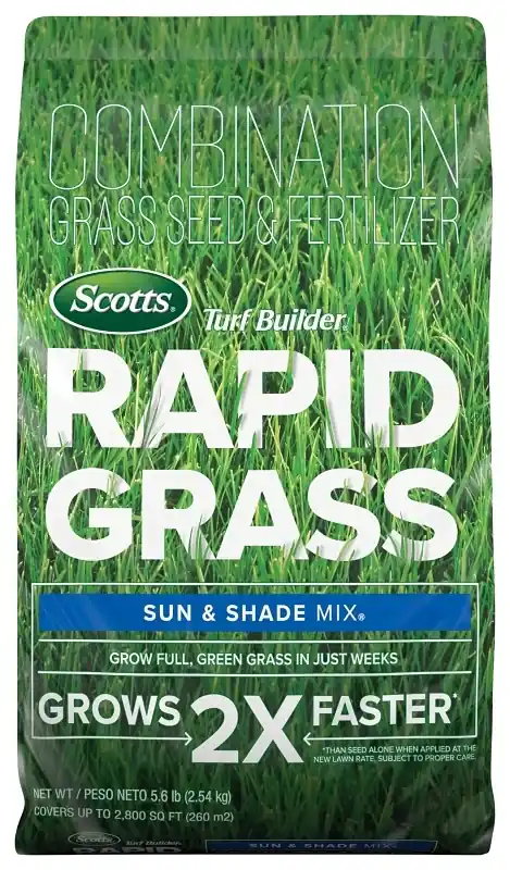 Turf Builder Rapid Grass Sun & Shade Mix, 16 Lbs.