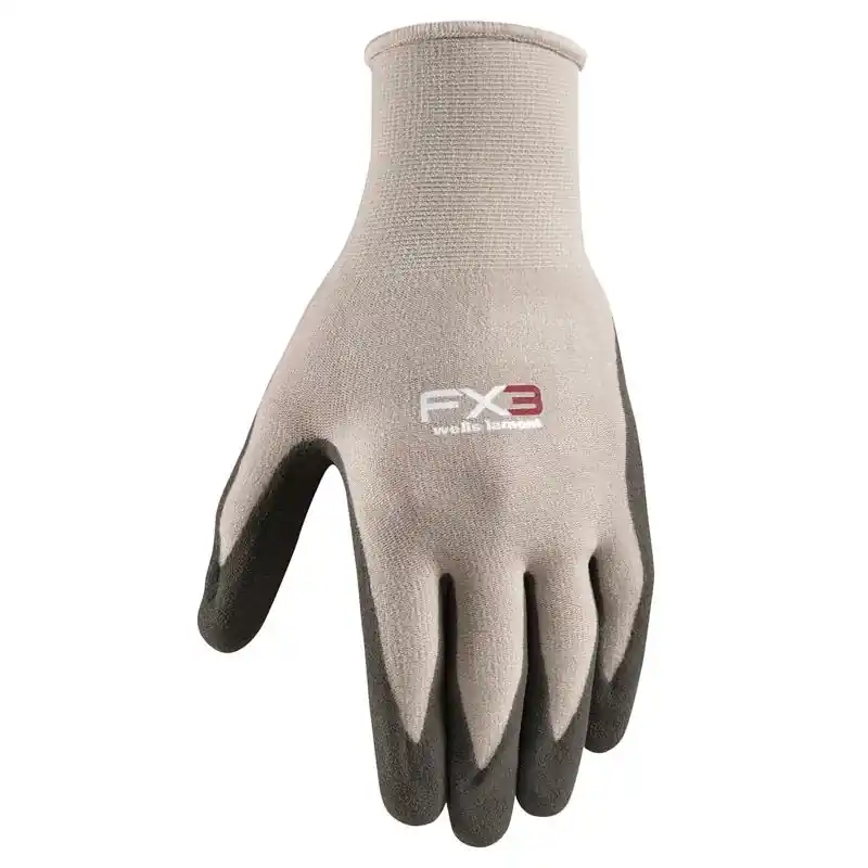 Fx3 Men‘s Outdoor Work Gloves Black Tan Large 1 Pair