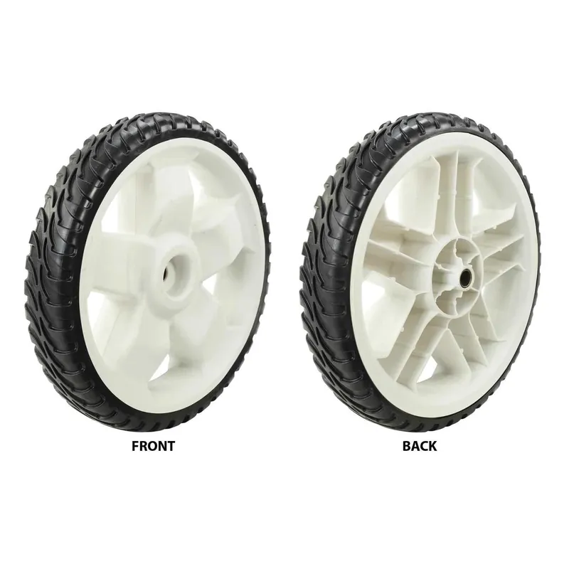 2 In. W X 11 In. D Plastic Lawn Mower Replacement Wheel - Model 137-4837p