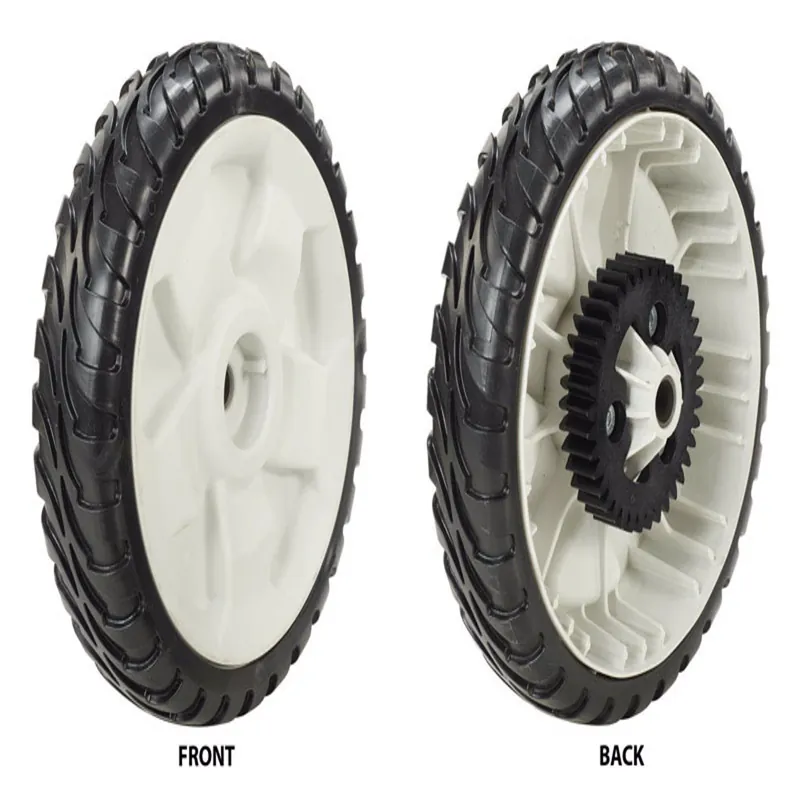 2 In. W X 8 In. D Plastic Lawn Mower Replacement Wheel - Model 138-3216p