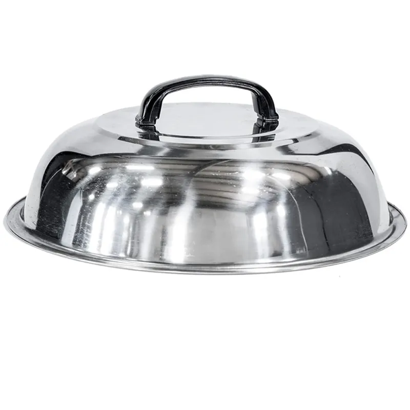 Stainless Steel Griddle Basting Cover 12 In. L X 12 In. W 1 Pk