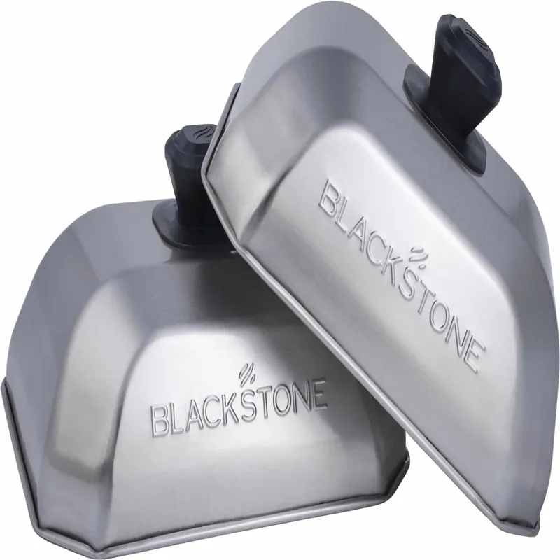 Stainless Steel Griddle Basting Cover 10 In. L X 10 In. W 2 Pk