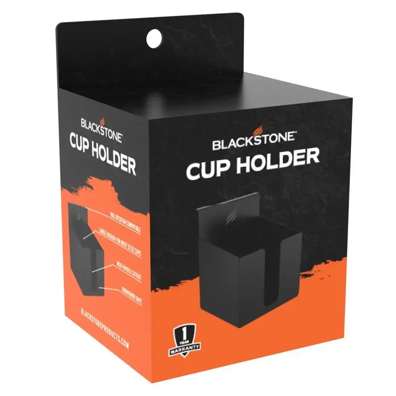 Matte Steel Grill Cup Holder 1 Oz 5 Cu In L X 4 In W