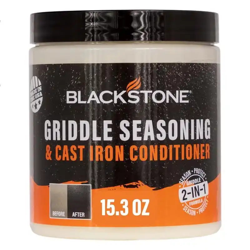 Cast Iron Griddle Seasoning Wax Beige 15.3 Oz