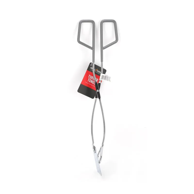 Steel Silver Grill Tongs 1 Pk