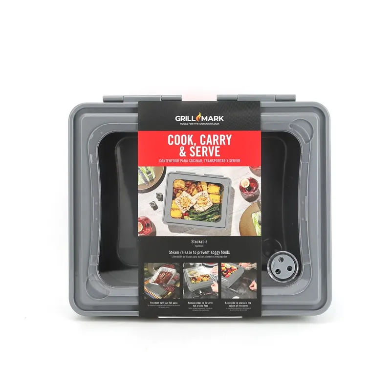 Gray Food To Go Container 1 Pk