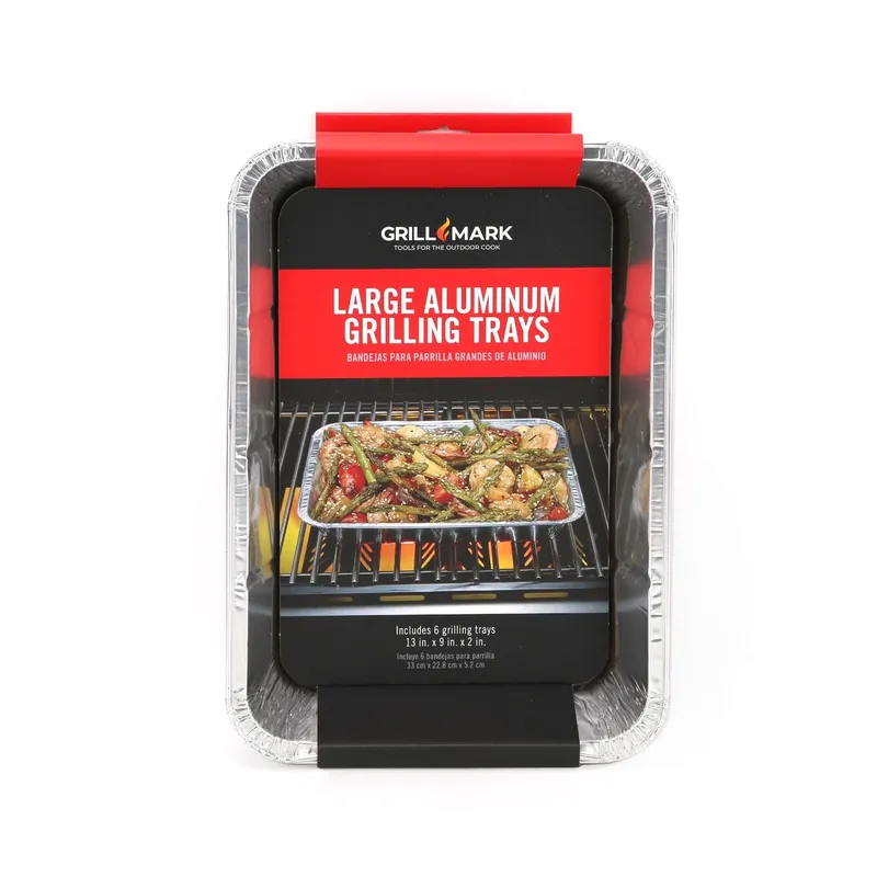 Aluminum Grilling Pan 6 Pk