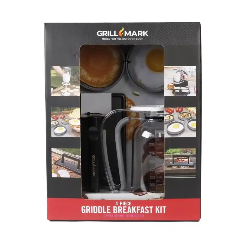 Cast Iron Breakfast Kit 4 Piece Set