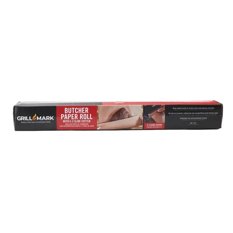 Wood Fiber Bbq Butcher Paper Roll 900 Inches Length X 18 Inches Width