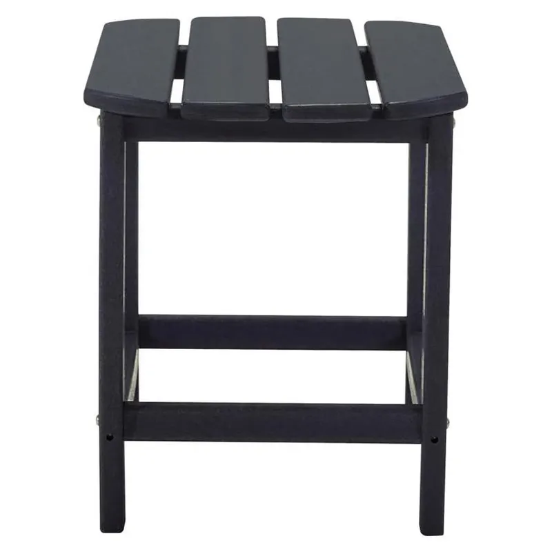 By Ashley Sundown Treasure Black Hdpe Square Contemporary End Table