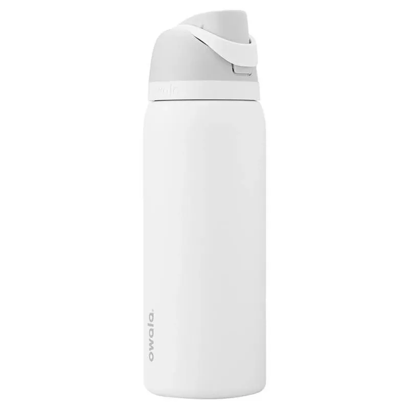 Owala Freesip 32 oz Marshmallow Stainless Steel Water Bottle With Spout Lid – Bpa‑free & Dishwasher Safe