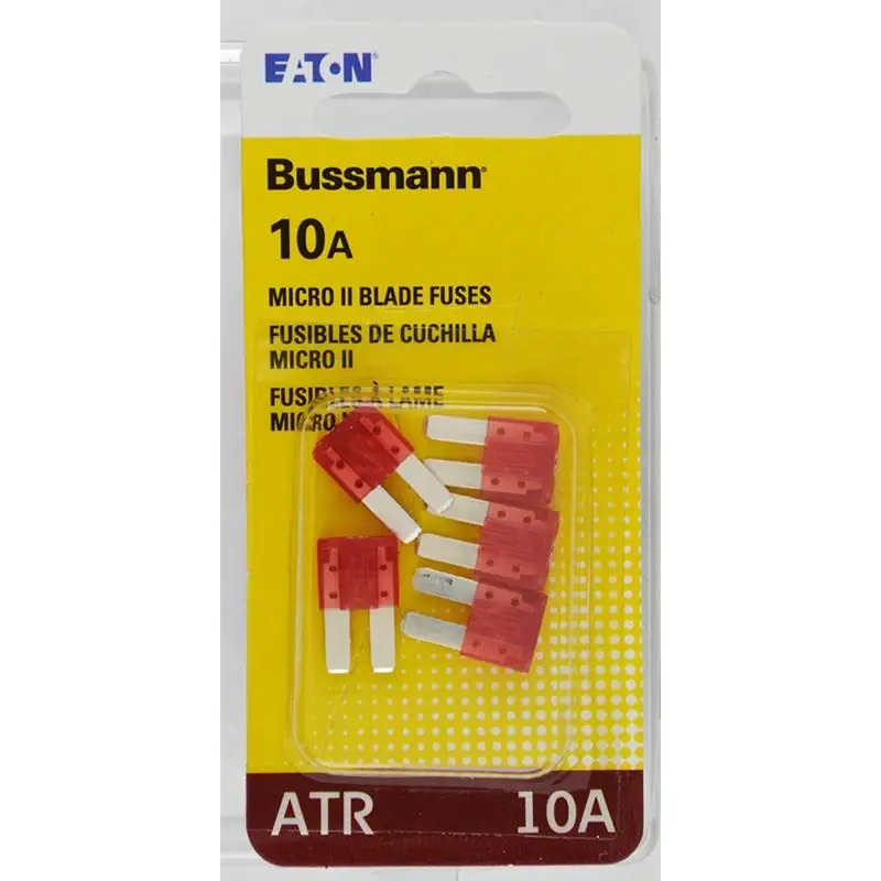 10 Amps Atr Red Blade Fuse 5 Pk