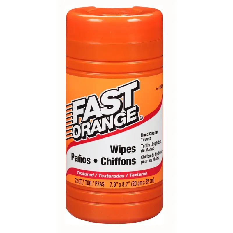 Fast Orange Citrus Scent Cleaning Wipes 72 Ct