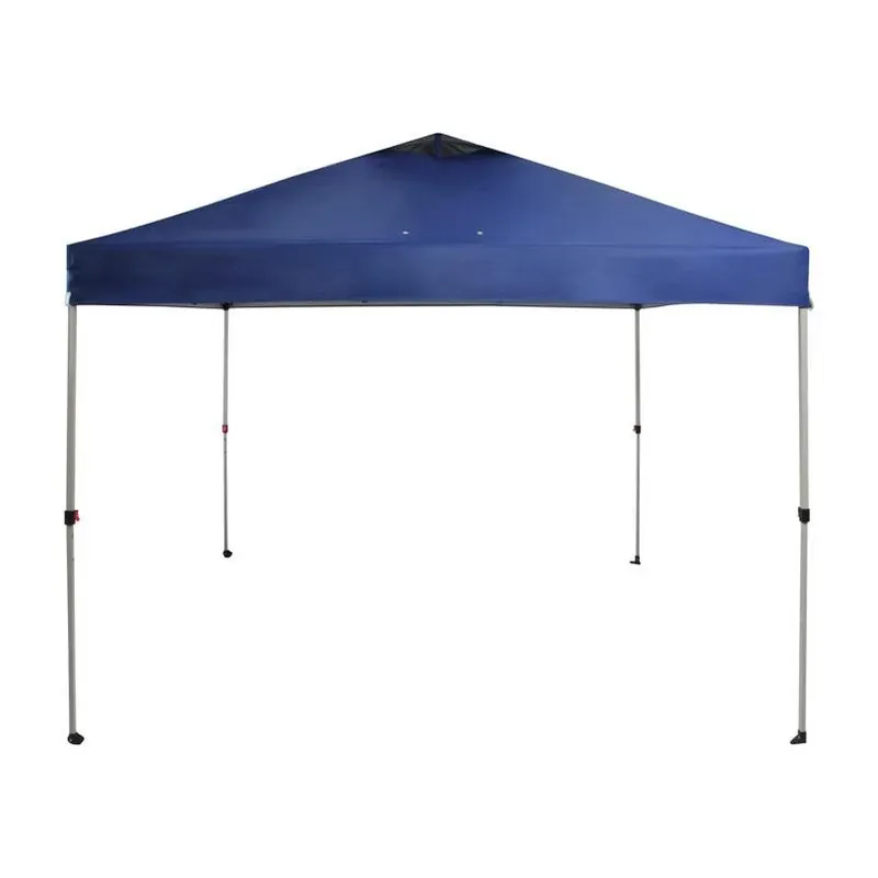 One Touch Regal 100 Portable Canopy – Navy Blue 9‑ft Square Steel Frame