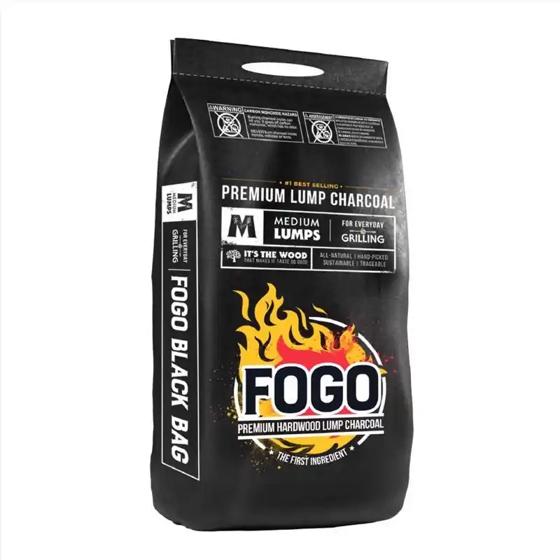Premium All Natural Lump Charcoal 8.8 Lb Black Bag