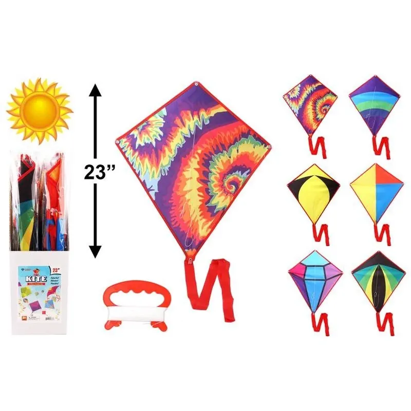 Colorful Kids Kite – 23‑inch Polyester Flyer