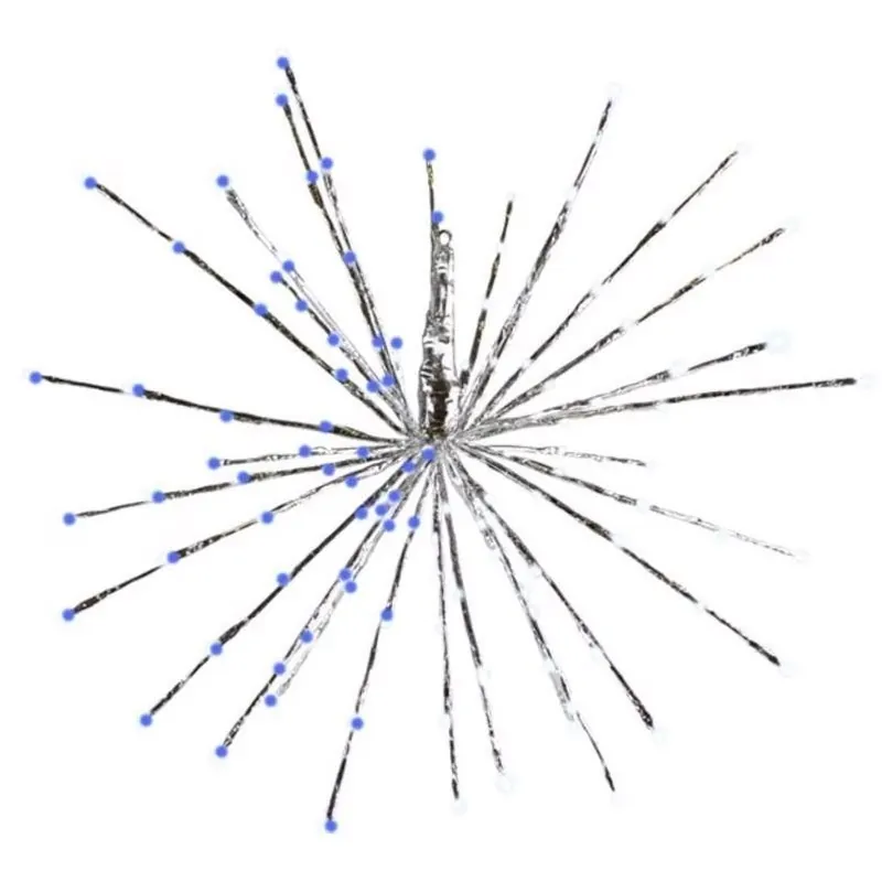 16‑inch Blue & White 3‑in‑1 Radiant Blast Pathway Light
