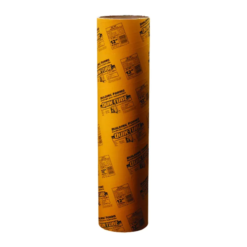 Quiktube Concrete Forming Tube, 12 In. X 4 Ft.