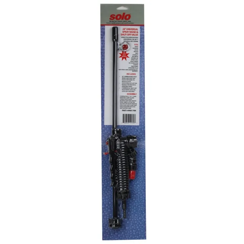 Garden Sprayer Wand & Shut-off Valve, Universal Fit, 28-in. Wand
