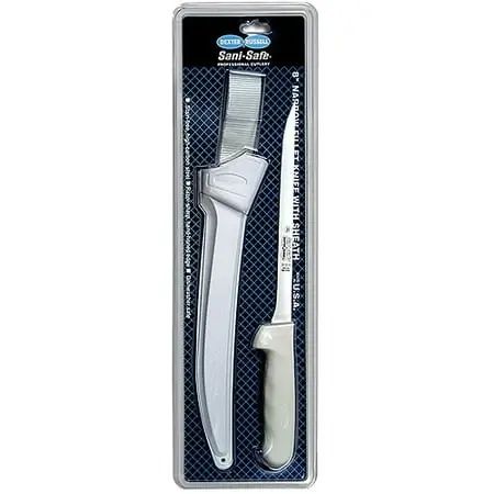 7 Inch Sani-safe Fillet Knife With Protective Sheath