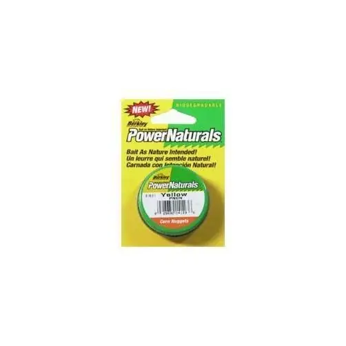 Gulp! Corn Soft Bait, Yellow, 1.5-ounce, 1/4-inch