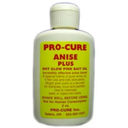 Anise Plus Bait Oil, 2-ounce Bottle, Pink Color, Model 068106