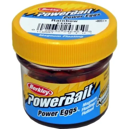 Powerbait Magnum Floating Power Eggs - Rainbow, 0.5 Ounce