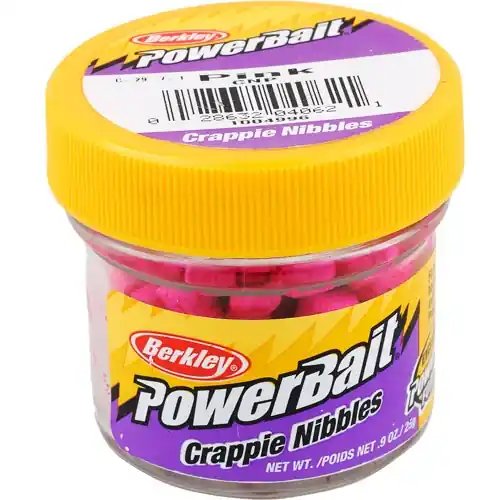 Cnp Powerbait Biodegradable Crappie Nibbles, Pink, 0.9-ounce