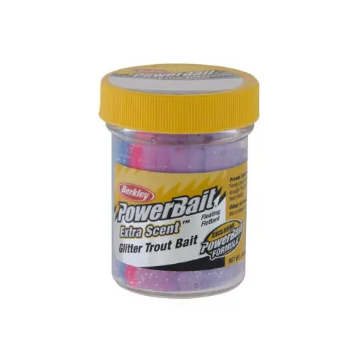 Powerbait Glitter Trout Bait, Captain America Red/white/blue, 1.75 Ounce